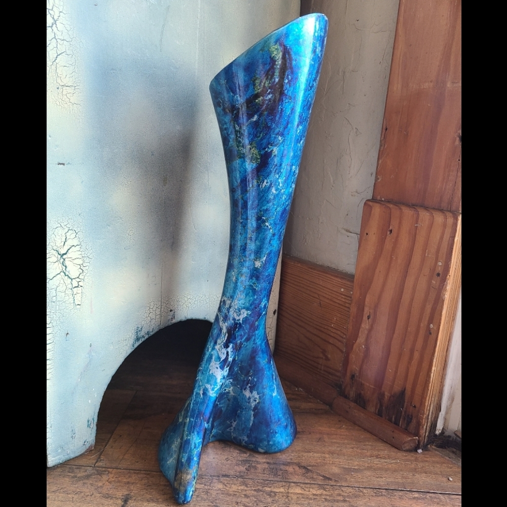 Collector Mermaid Tale Vase - Picture 2 of 3